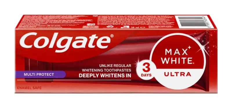 Colgate Zubní pasta Max White Ultra Multiprotect, 50 ml