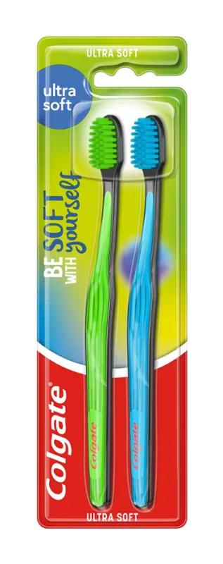 Colgate Zubní kartáček Colgate Ultra Soft měkký, 2 ks