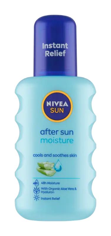NIVEA Hydratační sprej po opalování s Aloe Vera, 200 ml