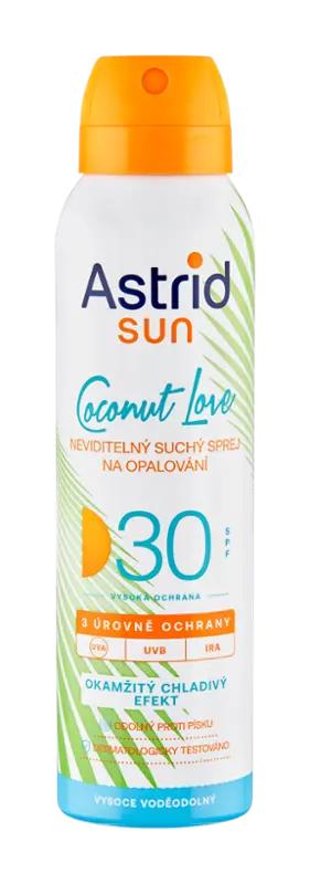 Astrid Suchý sprej na opalování Coconut Love SPF30, 150 ml