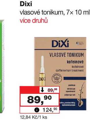 Dixi vlasové tonikum, 7x 10 ml 