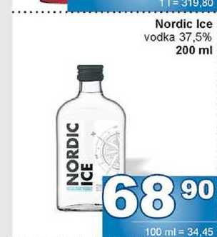 Nordic Ice vodka 37,5% 200 ml 