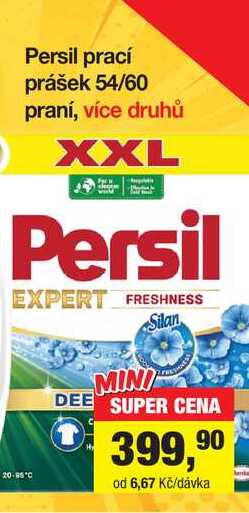 Persil prací prášek 54/60 praní, více druhů