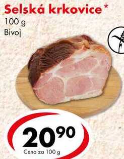 Selská krkovice, 100 g