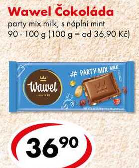 Wawel Čokoláda, 90-100 g 
