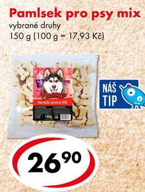 Pamlsek pro psy mix, 150 g