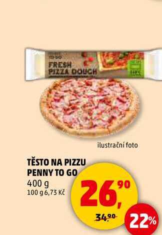 TĚSTO NA PIZZU PENNY TO GO, 400 g 