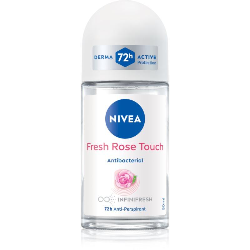 Nivea Rose Touch kuličkový antiperspirant pro ženy 50 ml