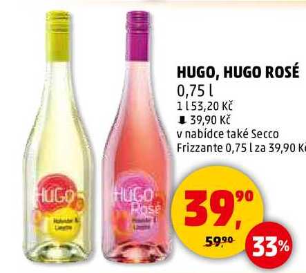 HUGO, HUGO ROSÉ, 0,75 l