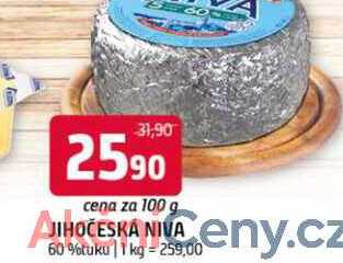 Jihočeská Niva 60%, 100g