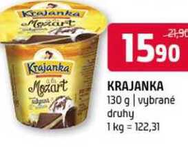 Krajanka 130g, vybrané druhy