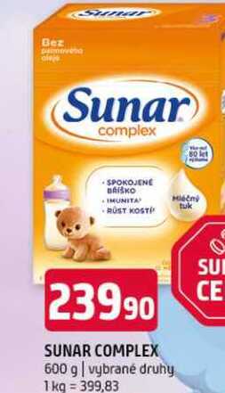 Sunar Complex 600g