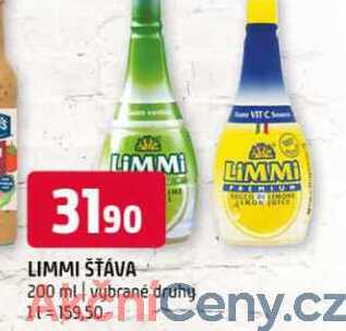 Limmi štáva 200 ml vybrané druhy 