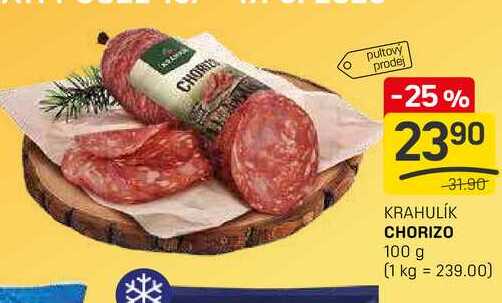 CHORIZO 100 g