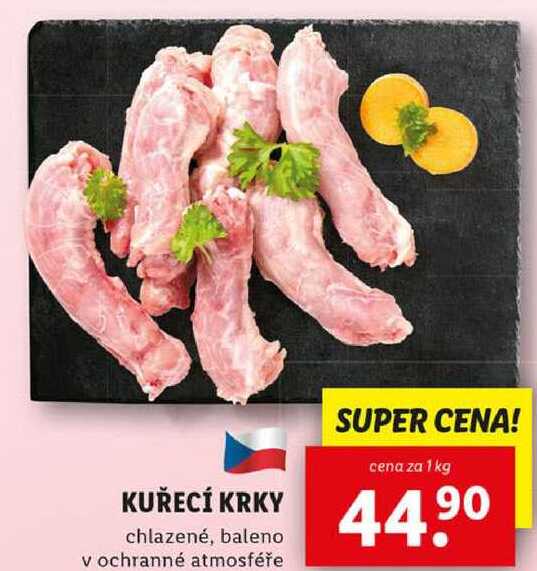 KUŘECÍ KRKY, cena za 1 kg