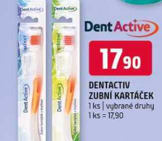 Dentactiv zubní kartáček 1 ks vybrané druhy 