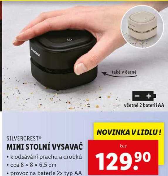 MINI STOLNÍ VYSAVAČ 