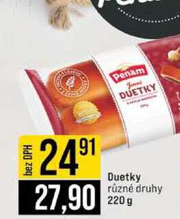 Duetky různé druhy 220g 