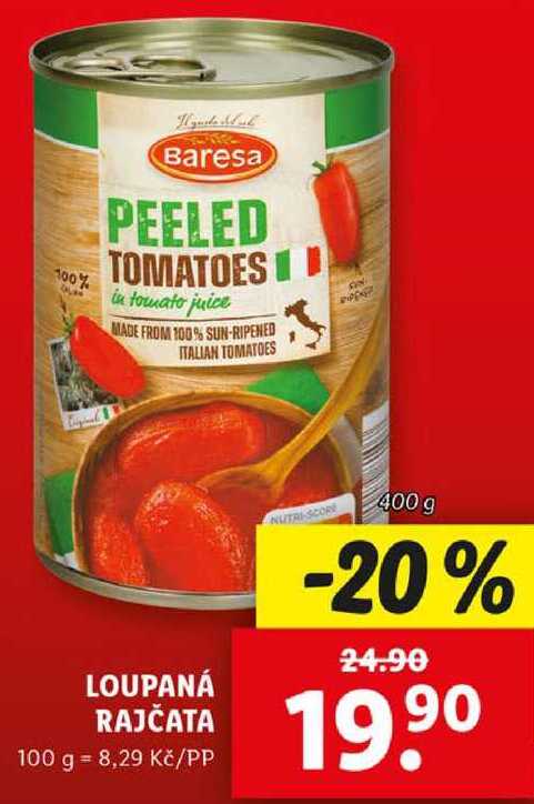 LOUPANÁ RAJČATA, 400 g