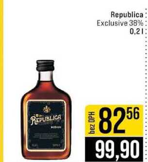 Republica Exclusive 38% 0,2l