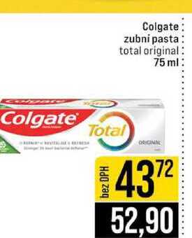 Colgate zubni pasta total original 75ml