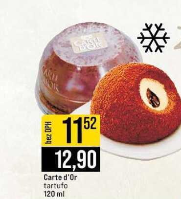Carte d'Or tartufo 120 ml