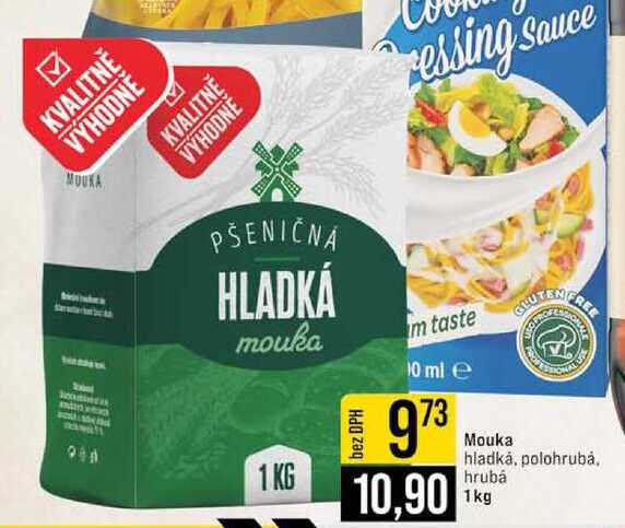 Mouka hladká, polohrubá, hrubá 1kg 