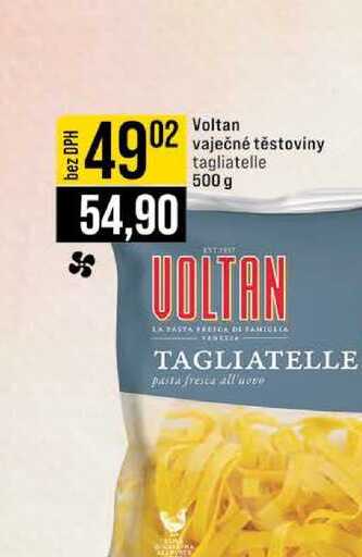 Voltan vaječné těstoviny tagliatelle 500 g 