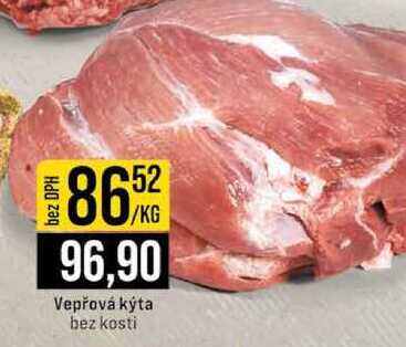 Vepřová kýta bez kosti 1kg