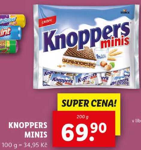 KNOPPERS MINIS, 200 g