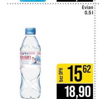 Evian 0.5l 