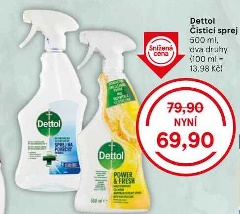 Dettol Čisticí sprej, 500 ml