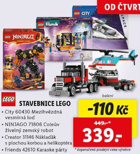 STAVEBNICE LEGO
