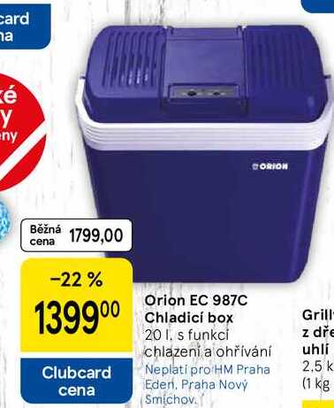Orion EC 987C Chladicí box, 20 l
