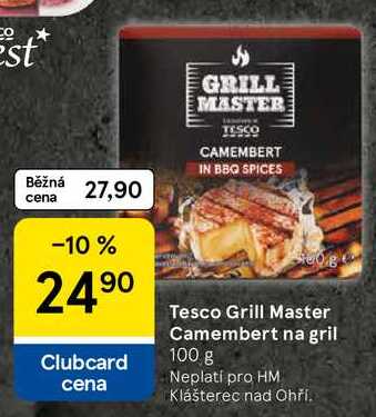 Tesco Grill Master Camembert na gril, 100 g  