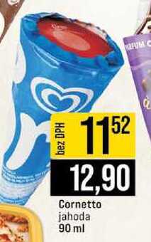 Cornetto jahoda 90 ml 