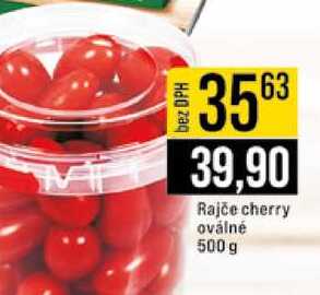 Rajče cherry oválné 500 g 