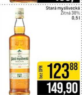 Stará myslivecká Zitná 38% 0,5l