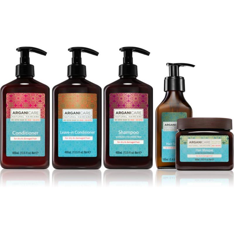 Arganicare Argan Oil & Shea Butter dárková sada pro suché vlasy