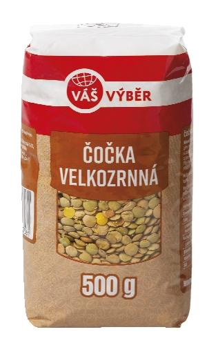 VÁŠ VÝBĚR Čočka, 500 g