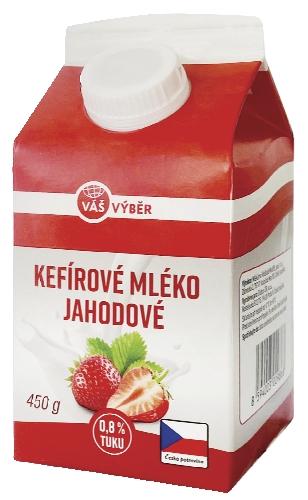 VÁŠ VÝBĚR Kefírové mléko, 450 g