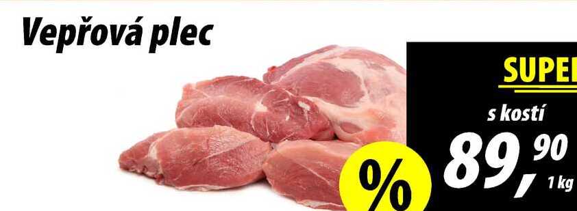 Vepřová plec s kostí, 1 kg