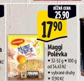 Maggi Polévka  32-52 g 