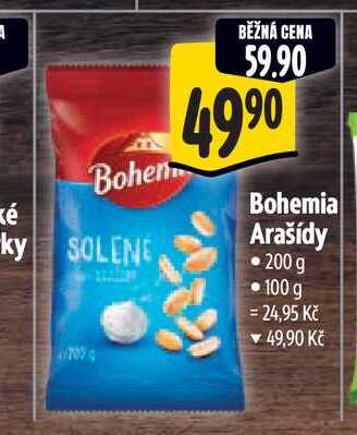 Bohemia Arašídy 200 g 