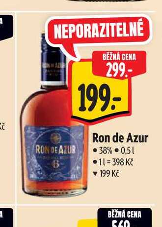   Ron de Azur 0,5 l