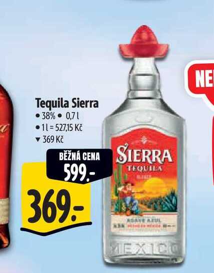  Tequila Sierra  0,7 l