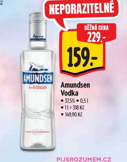  Amundsen Vodka  0,5 l
