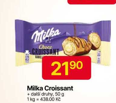 Milka Croissant + další druhy, 50 g 