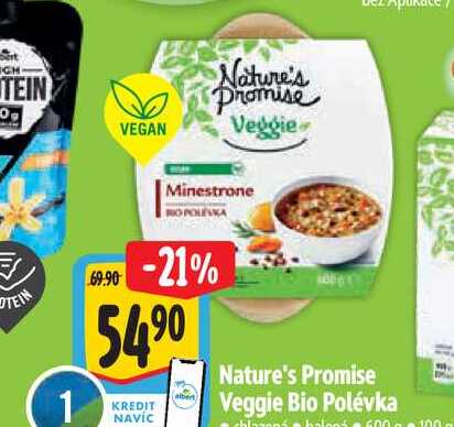   Nature's Promise Veggie Bio Polévka 100 g