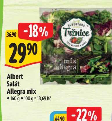  Albert Salát Allegra mix  160 g